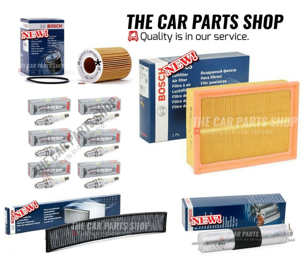 FITS BMW M3 3.2 E46 2000-2006 FULL BOSCH FILTER KIT WITH 6 SPARK PLUGS NGK