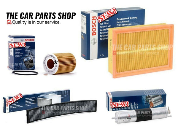 FITS BMW M3 3.2 E46 2000-2006 BOSCH FILTER KIT NEW AIR OIL CABIN FUEL FILTER