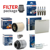 FOR VW POLO BLUEMOTION 1.2 TSI MK5 FULL BOSCH FILTER SERVICE KIT & BOSCH PLUGS
