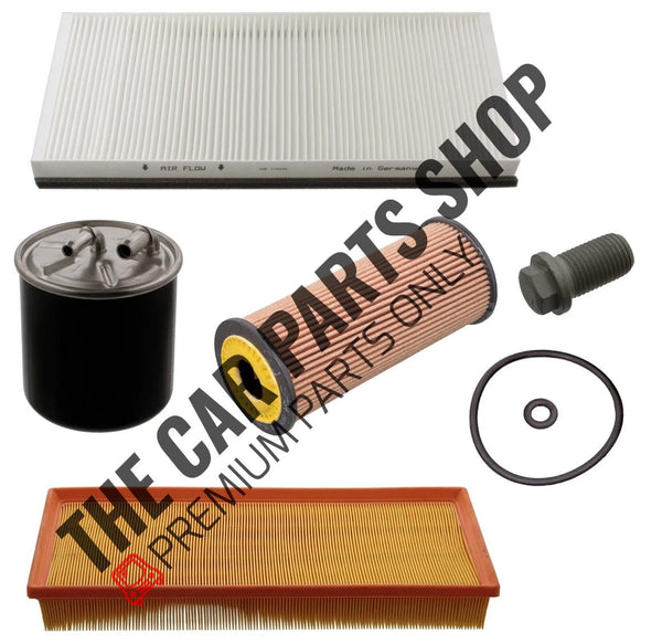 FILTER SERVICE KIT FOR MERCEDES A-CLASS CDI 160 180 200 FROM 09.2004-06.2012