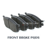 QUALITY FRONT BRAKE PADS SET FOR HYUNDAI i20 1.2 MK1