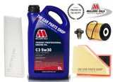 FOR MINI HATCH ONE R50 R53 1.6 PETROL SERVICE KIT MILLERS OIL & NEW FILTERS KIT