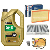 BOSCH SERVICE KIT FOR AUDI A3 2.0 TDI S LINE 5L LONGLIFE & BOSCH AIR OIL POLLEN