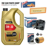 FITS PEUGEOT 3008 EXCLUSIVE 1.6 HDI BOSCH SERVICE KIT BOSCH AIR OIL FUEL + 5L