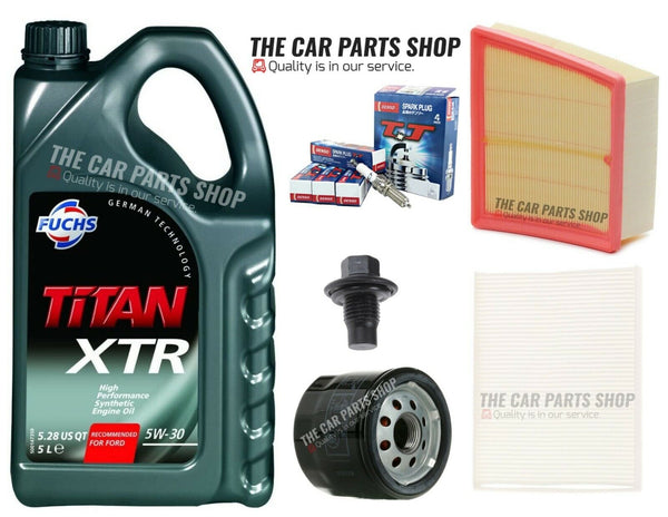 FULL SERVICE KIT FOR FORD B-MAX STUDIO 1.6 TI-VCT MK1 PETROL WITH DENSO PLUGS X4