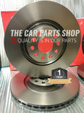 340MM BREMBO FRONT BRAKE DISCS FOR VW GOLF R MK7 2013> BRAND NEW