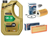 FOR VW GOLF 1.6 TDI MK6 BOSCH SERVICE KIT BOSCH AIR OIL & 5L TECHNOLUBE 5W30 OIL