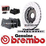 FOR VAUXHALL INSIGNIA 2.8 VXR FRONT BREMBO DRILLE DISCS 355MM BREMBO FRONT PADS