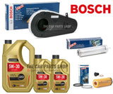 FITS BMW 730D MSPORT F01 BOSCH SERVICE KIT 7L LONGLIFE OIL + BOSCH FUEL AIR OIL