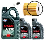 OIL CHANGE SERVICE KIT FOR VOLVO 2.9 XC90 T6 SE 7L OIL & FILTER + PLUG