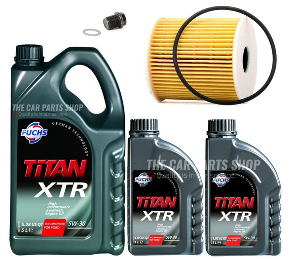 OIL CHANGE SERVICE KIT FOR VOLVO 2.9 XC90 T6 SE 7L OIL & FILTER + PLUG