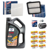 FOR HONDA JAZZ 1.4 PETROL FULL BOSCH SERVICE KIT WITH 5L FUCHS XTR 5W30 OIL