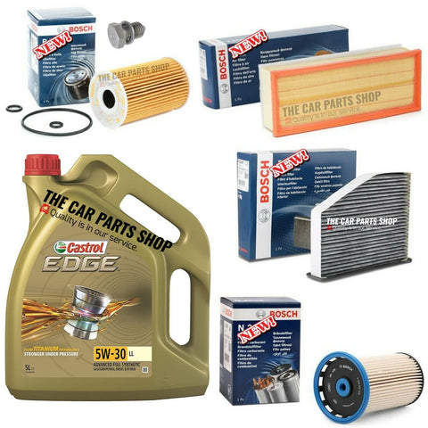 COMPLETE BOSCH SERVICE KIT FOR VW PASSAT CC 2.0 TDI BLUEMOTION TECHNOLOGY