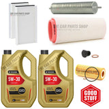 COMPLETE SERVICE KIT FOR BMW 5 SERIES 525D SE 2.5 DIESEL E60 FULL SERVICE