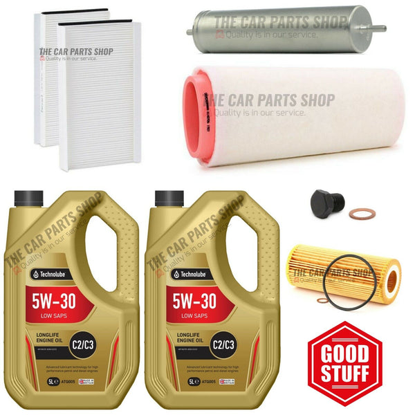 COMPLETE SERVICE KIT FOR BMW 5 SERIES 525D SE 2.5 DIESEL E60 FULL SERVICE