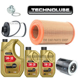 FOR PEUGEOT BOXER 330 2.8 HDI MK2 1994> SERVICE KIT FUEL OIL AIR & 7L TECHNOLUBE
