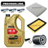 FOR CITROEN C1 FEEL 1.0 PETROL MK2 FULL SERVICE KIT WITH 3 BOSCH IRIDIUM PLUGS