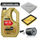 FOR CITROEN C1 FEEL 1.0 PETROL MK2 SERVICE KIT 5L OIL & AIR OIL POLLEN FILTER
