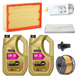 FITS FORD TRANSIT 2.4 350 LWB FULL SERVICE KIT WITH 10L TECHNOLUBE 5W30 FOR FORD