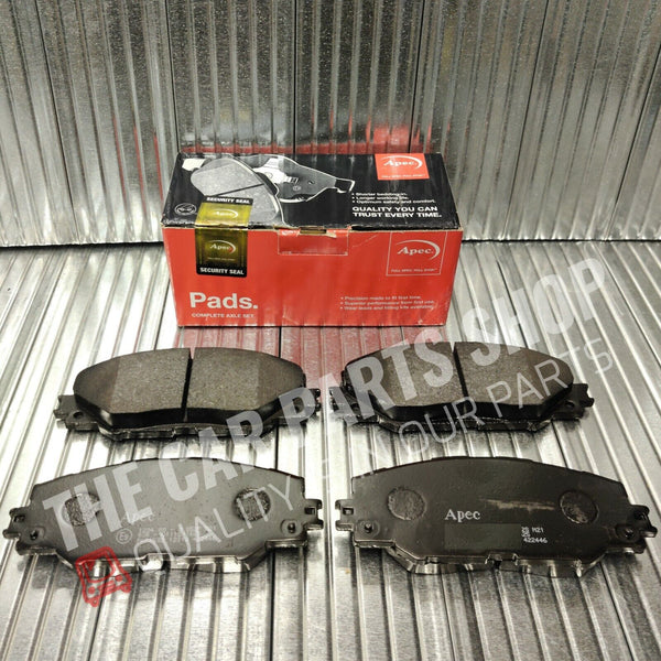 FOR TOYOTA AURIS EXCEL HYBRID MK2 FRONT APEC BRAKE PADS SET OE QUALITY KIT
