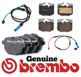 FITS BMW 530E MSPORT G30 FRONT & REAR BREMBO BRAKE PADS AND NEW SENSORS