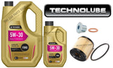 TO FIT FORD MONDEO 2.0 TDCI MK4 07-14 NEW OIL CHANGE SERVICE KIT WITH 6L 5W30