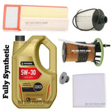 FITS VAUXHALL COMBO MK3 2011> COMPLETE SERVICE KIT WITH 5L ENGINE OIL 5W-30