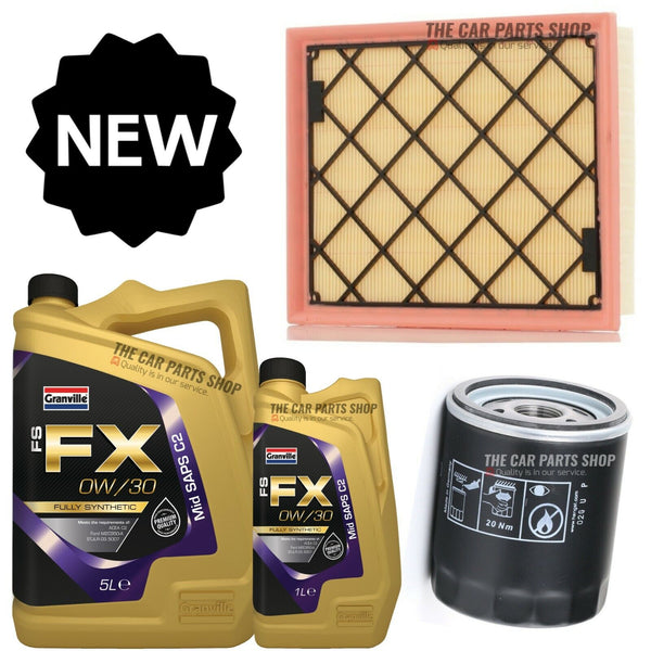 FITS FORD GALAXY ZETEC 2.0 TDCI SERVICE KIT NEW AIR AND OIL FILTER & 6L 0W30 OIL