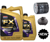 FITS FORD GALAXY ZETEC 2.0 TDCI SERVICE KIT OIL FILTER AND ENGINE OIL 6L 0W30