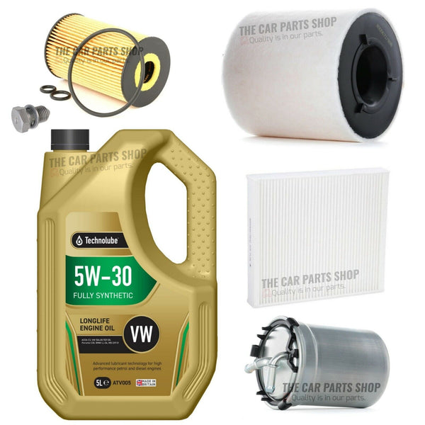 COMPLETE SERVICE KIT FOR SKODA RAPID SE 1.6 TDI CR DIESEL 2011>