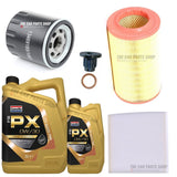 FOR PEUGEOT BOXER 2.2 HDI MK3 SERVICE KIT 6L 0W30 & AIR OIL CABIN FILTER PACK