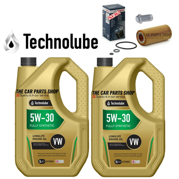 FOR MERCEDES E320 CDI 3.2 W211 TECHNOLUBE OIL CHNAGE SERVICE KIT + BOSCH FILTER