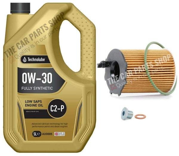 PSA B712 312 Approved OIL CHANGE SERVICE KIT FOR PEUGEOT 3008 BLUE 1.6 HDI 14-16