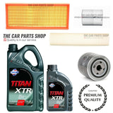 FITS FORD MONDEO MK3 3.0 ST220 SERVICE KIT WITH 6L FUCHS XTR 5W30 MOTOR OIL