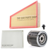 SERVICE FILTER KIT FOR FORD MONDEO 1.8 DIESEL MK4 AIR OIL POLLEN FILTER