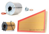 AIR FUEL OIL FILTER SERVICE KIT FITS FORD MONDEO EDGE 1.6 TDCI DIESEL MK4