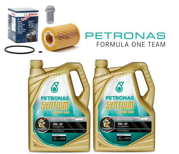 FITS MERCEDES VITO 122 3.0 CDI W639 PETRONAS OIL CHANGE SERVICE KIT BOSCH FILTER