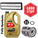 5L 5W30 & AIR OIL SERVICE KIT FOR HYNUDAI i10 PREMIUM 1.0 PETROL 2013>
