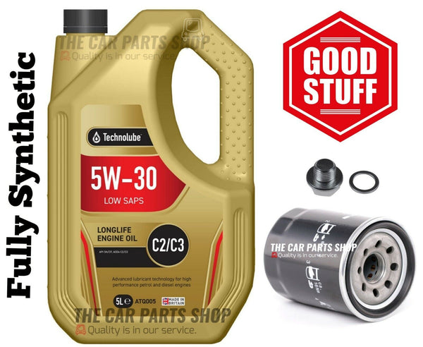 TECHNOLUBE OIL CHANGE SERVICE KIT FOR HYNUDAI i10 PREMIUM 1.0 PETROL 2013>