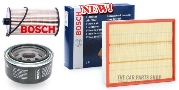 FOR VW LT 2.8 TDI 2002-2006 BOSCH SERVICE FILTER PACK AIR OIL FUEL FILTER KIT