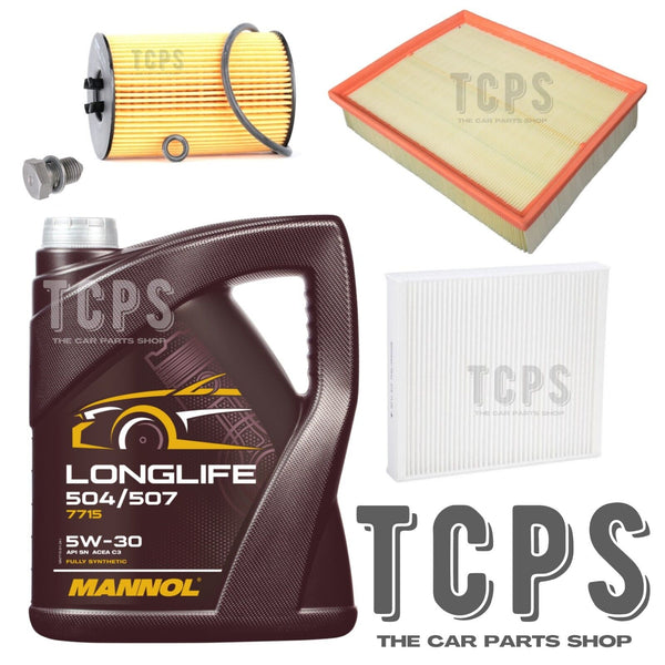 5L OIL & 3 FILTER SERVICE KIT FOR SKODA RAPID SPACEBACK SPORT 1.6 TDI 2012-2019