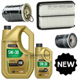 SERVICE KIT FOR MITSUBISHI ASX 1.8 DI-D 4 DIESEL 6L 5W30 & FUEL OIL AIR PACKAGE