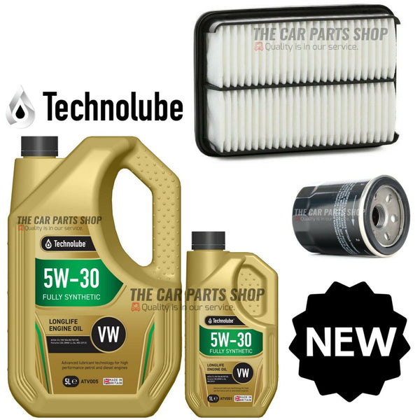 SERVICE KIT FOR MITSUBISHI ASX 1.8 DI-D 4 DIESEL NEW AIR AND OIL FILTER & 6L OIL