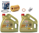 8L CASTROL EDGE SERVICE KIT FOR MERCEDES E350 CDI COUPE 3.0 AND BOSCH OIL FILTER