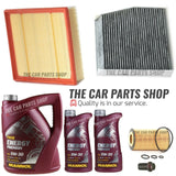 SERVICE KIT FOR MERCEDES B200 D AMG 7L 5W30 & AIR OIL CABIN SUMP PLUG