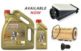 FOR MERCEDES C-CLASS C220D W205 SERVICE KIT 6L CASTROL & NEW AIR AND OIL FILTER