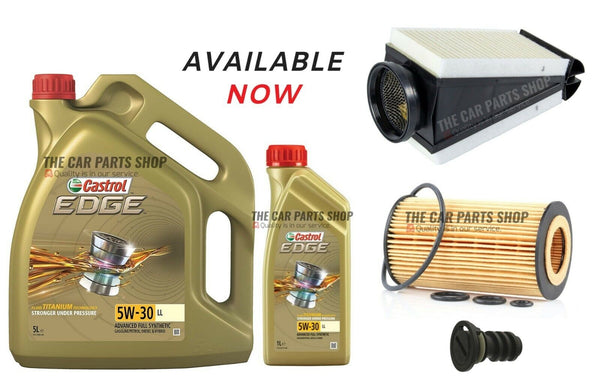 FOR MERCEDES C-CLASS C220D W205 SERVICE KIT 6L CASTROL & NEW AIR AND OIL FILTER