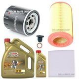 6L CASTROL EDGE 5W30 SERVICE KIT FOR CITROEN RELAY 2.2 DIESEL