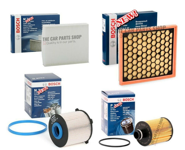 FITS VAUXHALL INSIGNIA 2.0 CDTI MK1 FULL BOSCH FILTERS SERVICE KIT