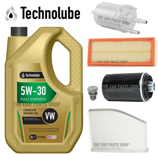 FULL SERVICE KIT FOR AUDI A3 1.8 TFSI PETROL SPORTBACK 2004-2013